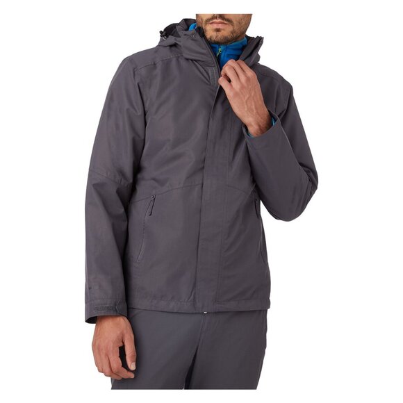 McKINLEY:  Terang II - Men's Hooded Rain Jacket - Picture 1 of 10